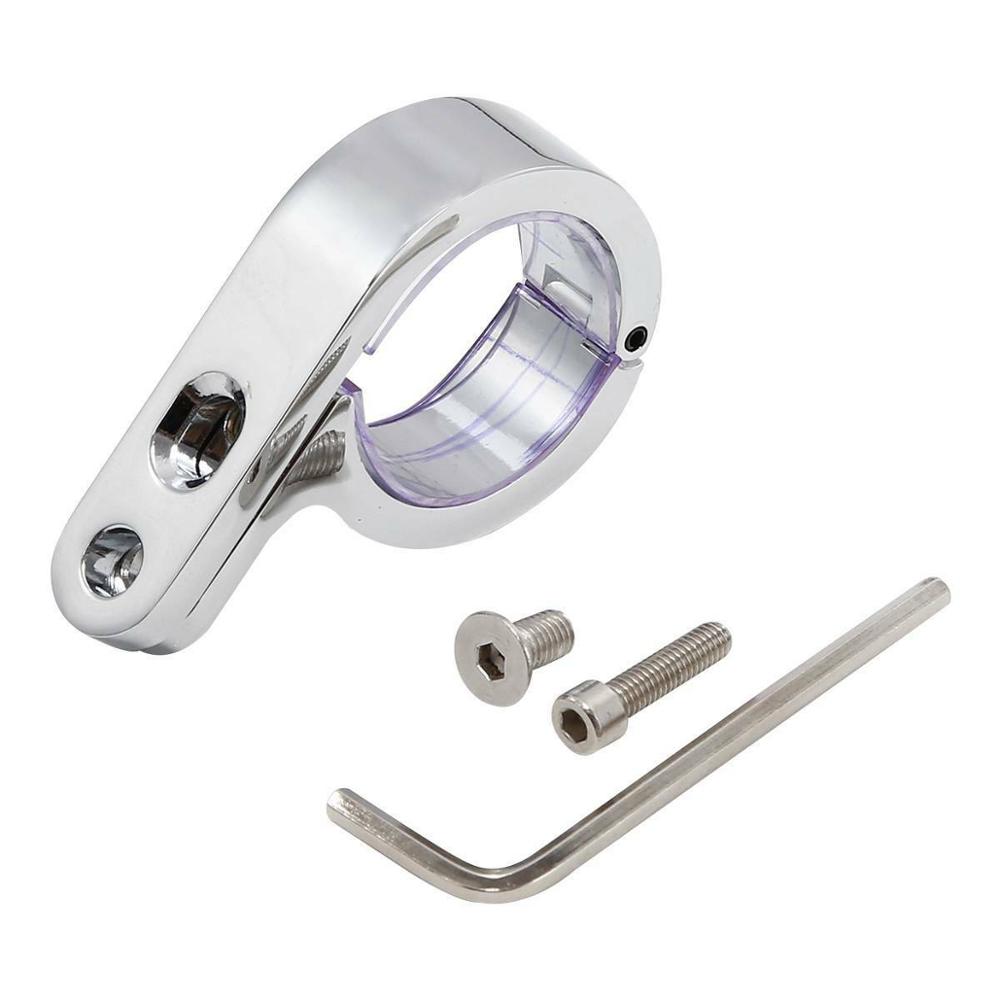 Universal Motorcycle Handle Bar Mounts Clamp Clock 32mm 1 1/4" 1.25" For Harley