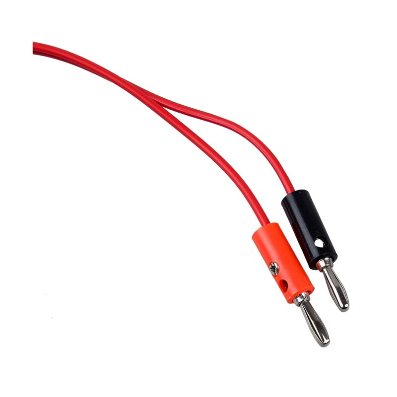 Sodial (R) Alligator Clip Banana Plug Probe Kabel Test Lead 90Cm 3Ft