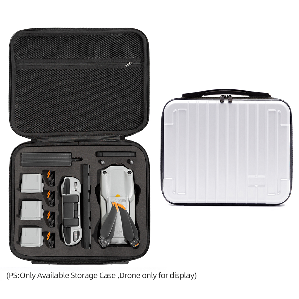 Aggiorna DJI Air 2S borsa per valigie borsa per custodia scatola di protezione ad alta capacità accessori per droni DJI Air 2S: Upgrade Silver black