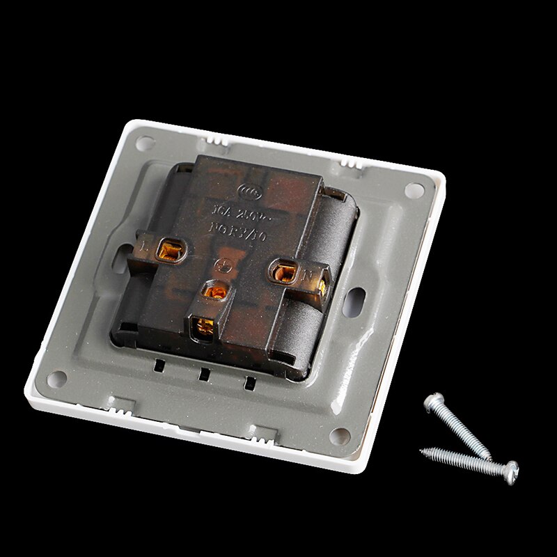 Universal 5 Hole Electric AC Power Outlet Panel Plate Wall Charger Dock Socket On