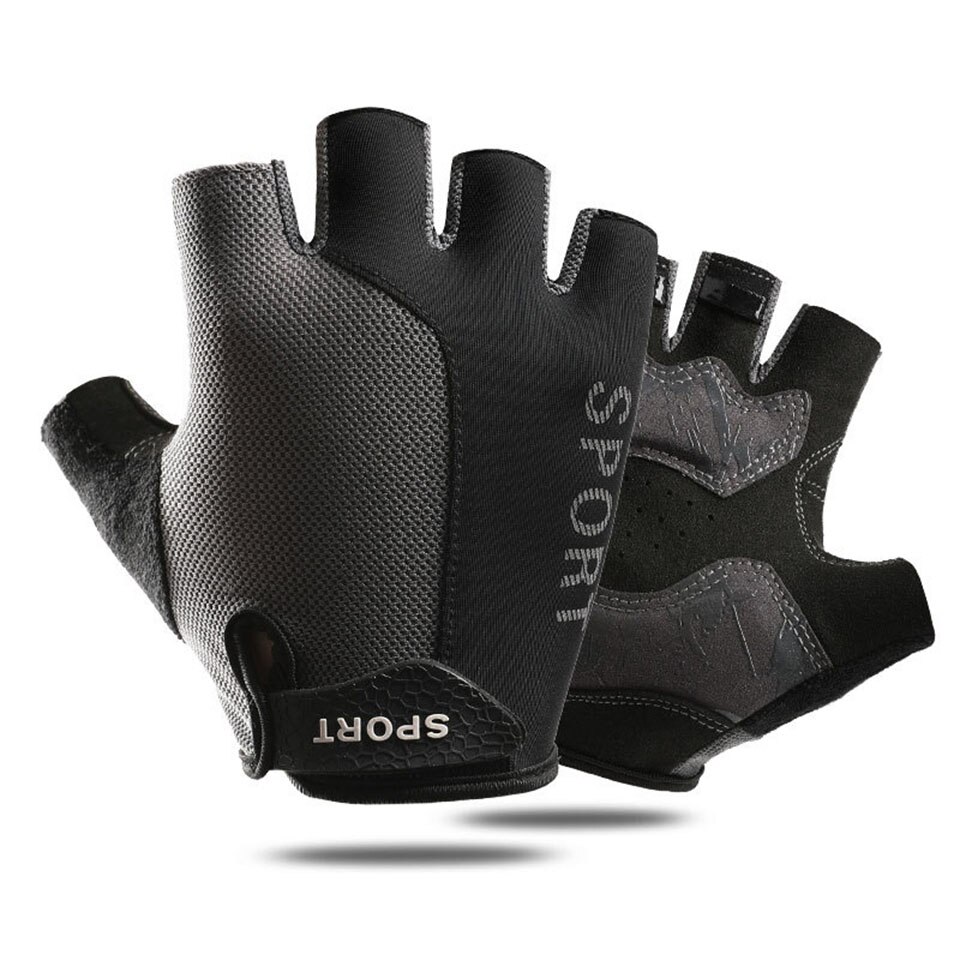 LOOGDEEL Gym Heavyweight Sports Exercise Weightlifting Gloves Body Building Training Sport Fitness Gloves for Fitness Equipment
