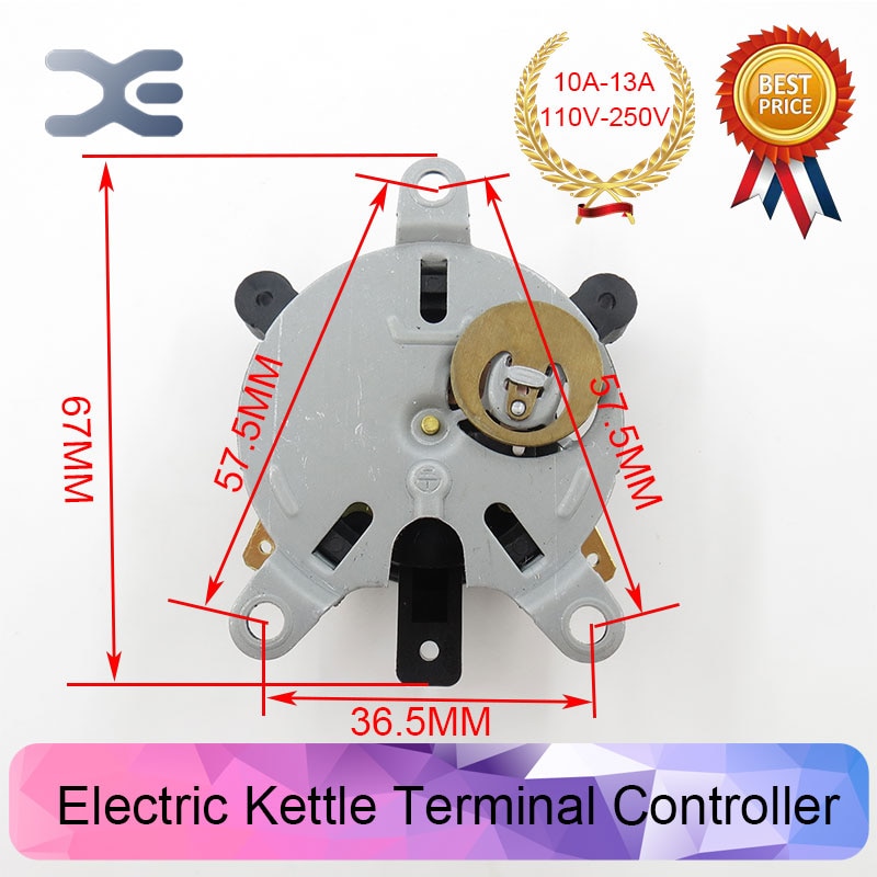Nuovo Bollitore Termostato Inutilizzato Pezzi di Ricambio T125 13A 110-250V NC Regolatore Terminale per Bollitore Elettrico EK1705 fatto in cina