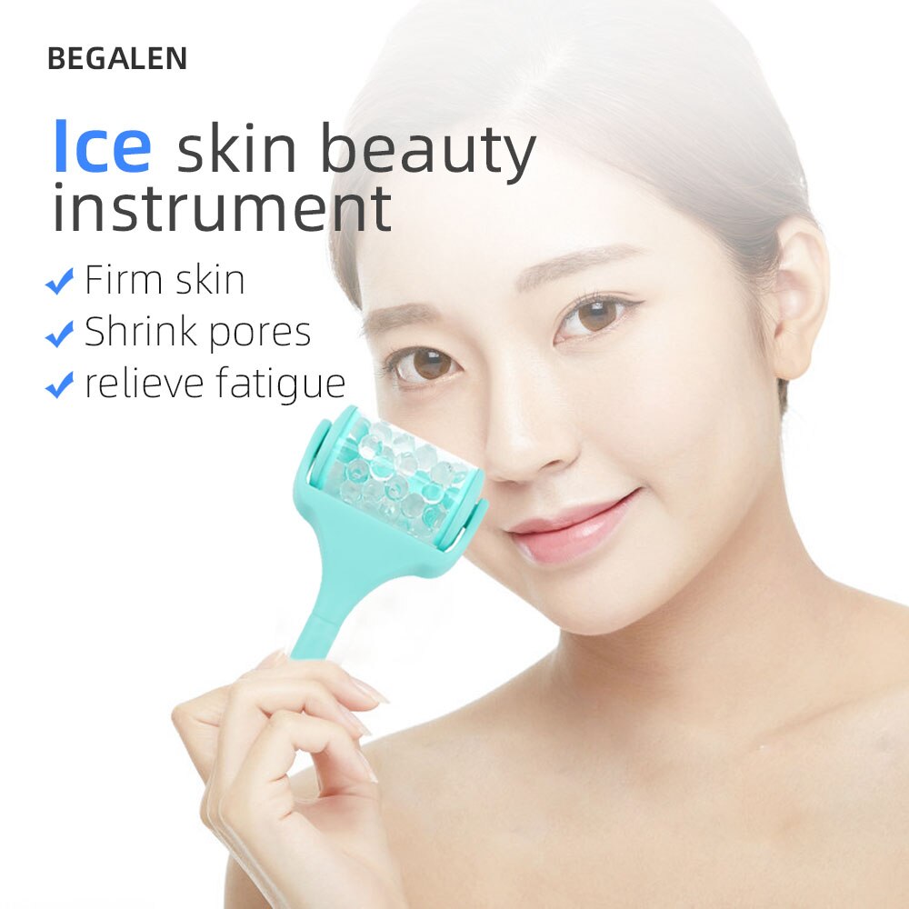 2020 Nuovo Del Viso Rullo di Massaggio di Ghiaccio anti Rughe Doppio Mento Ridurre Viso Sollevamento Masajeador Facical Sollevamento Viso Rullo