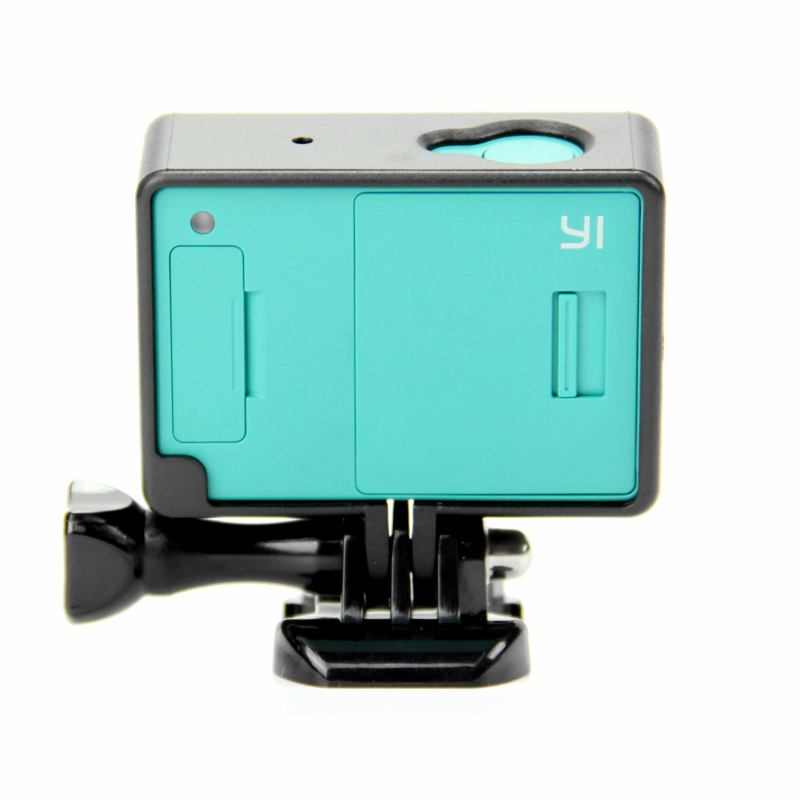 SnowHu Behuizing Side Frame Case Mount Bescherm Frame Met Mount Adapter Voor Xiaomi YI Voor XiaoYi Actie Camera Accessoires LD05