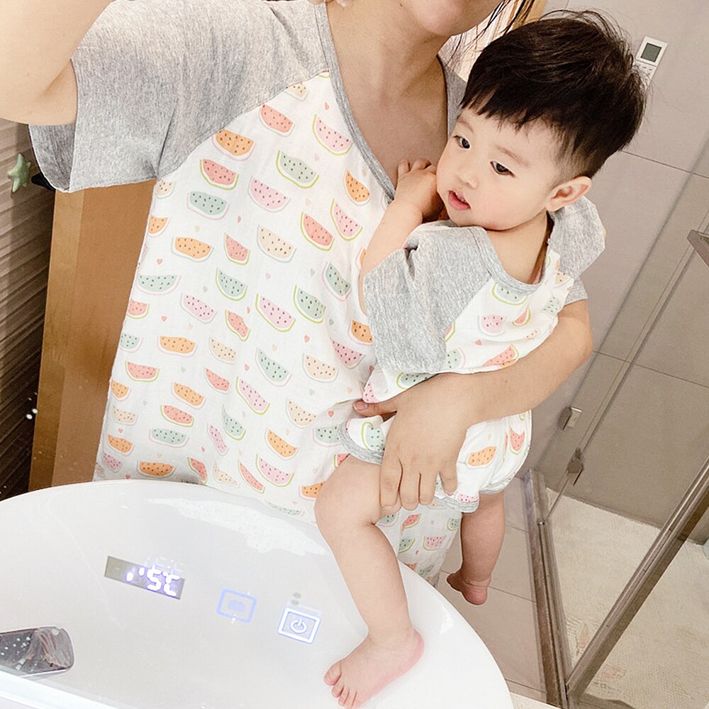 Pyjama De Noël Pour Enfants - T-shirt Manches Courtes + Short - Imprimé Festif Garçons Et Filles