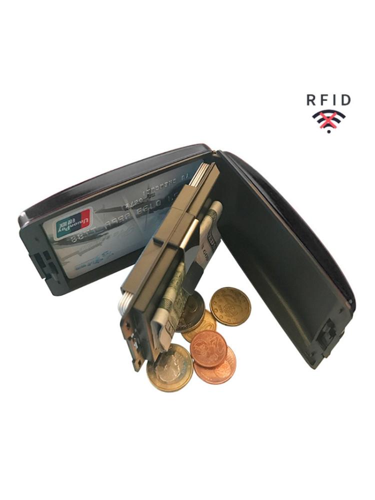 Men RFID Anti-Theft Credit Card Holder Cards Case Pocket Wallet Organizer