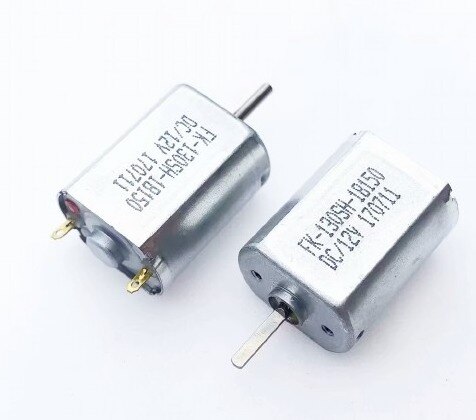 1Pc D As FK-130SH-18150 FK-130SD-19110 130 Platte As Carbon Borstel Auto Achteruitkijkspiegel Vouw Motor 12V Hoge Snelheid model Motor