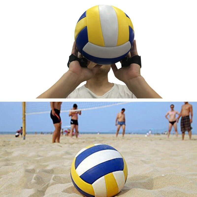 1 par volleybollträning bälteträning pärla träningsträning utrusta volleyboll passningstyp korrigeringshjälp als 88