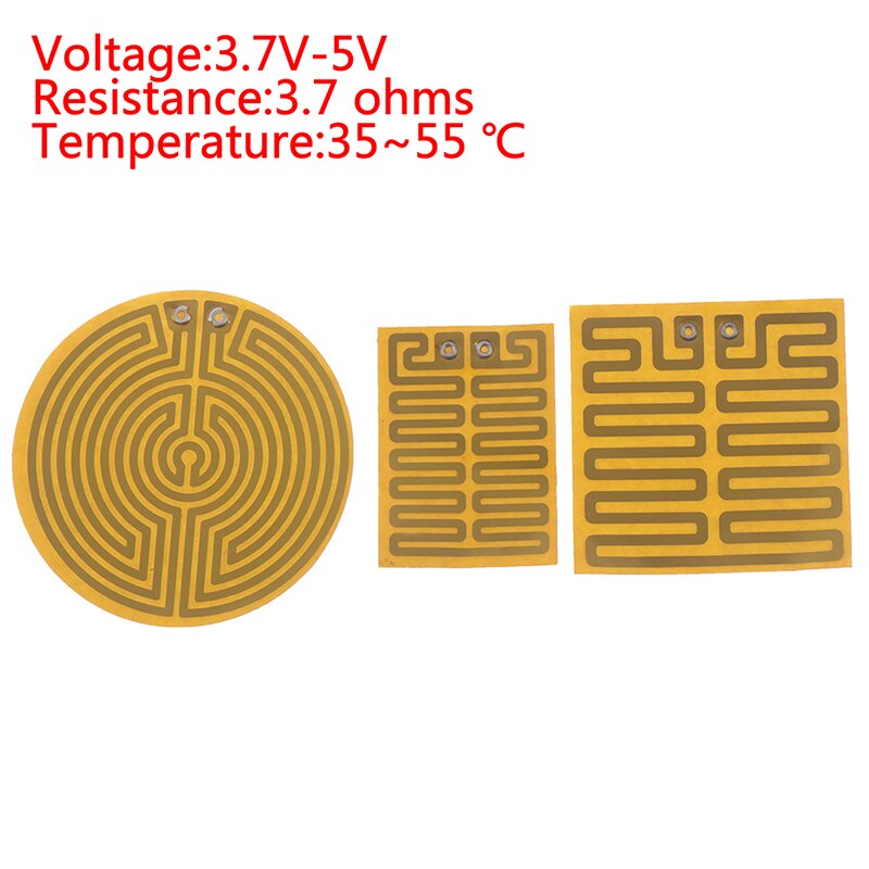 3,7 V-5V Mini USB aislamiento posavasos calentador térmico eléctrico taza de café estera para taza Pad Oficina