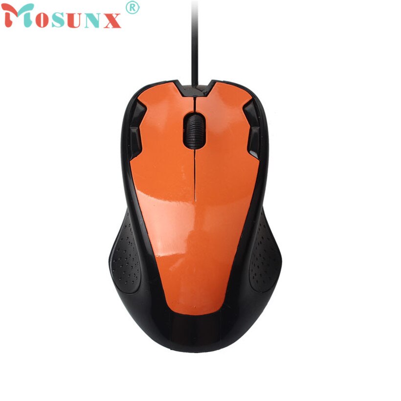 advanced mouse 1800 DPI USB Wired Optical Gaming Mice Mouse For PC Laptop Orange mouse gamer 1PC: Default Title