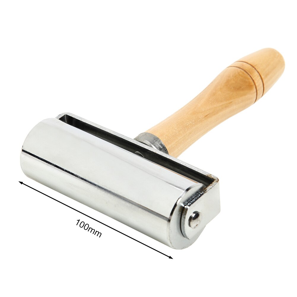 DIY Handmade Leather Glue Edges Laminating Wheel Leather Craft Roller DIY Handmade Crease Tool Leathercraft Staming: 100mm C