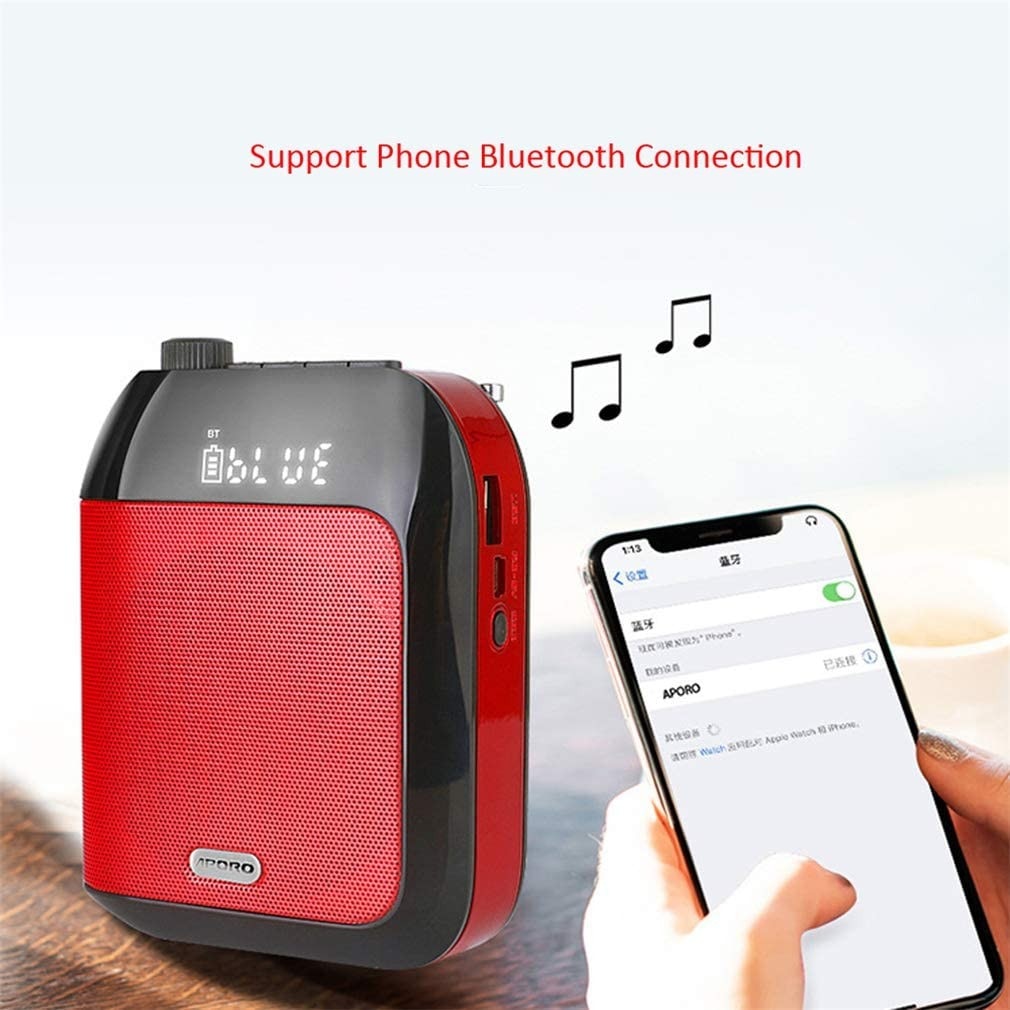 Learning Machine Voice Amplifier UHF Wireless Bluetooth Portable Christmas Weekend Interesting Parent Child Interaction