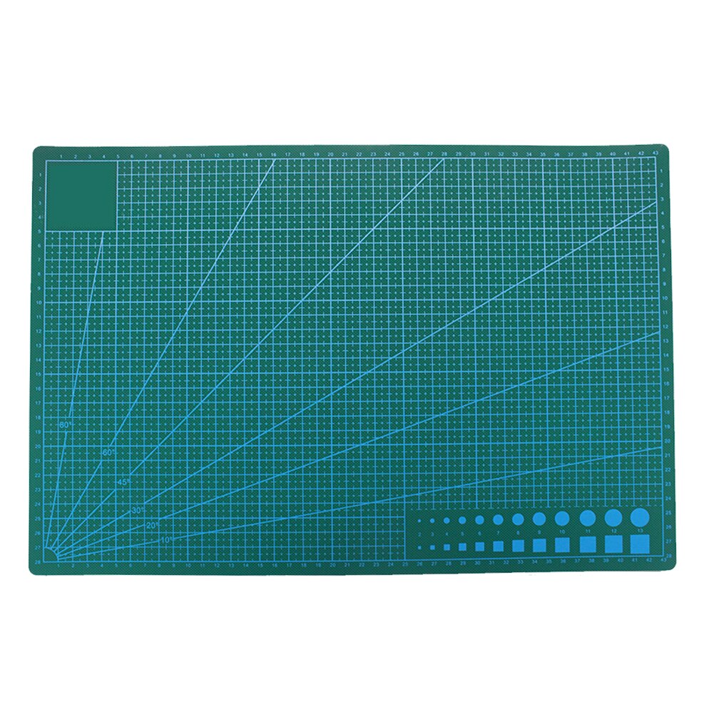 zayex Double-sided A3 PVC Cutting Mat Cutting Pad Patchwork Cut Pad Tools Manual Cutting Board