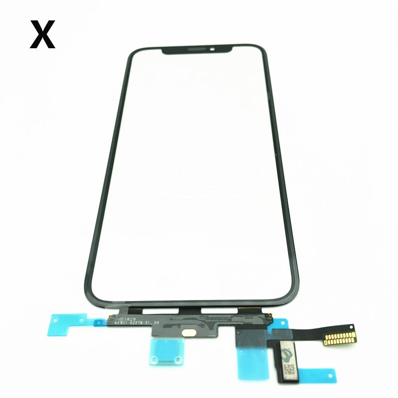Original Touch Screen Digitizer Sensor Front Outer TP For iPhone X LCD Screen Repair Mobile Phone Glass Parts