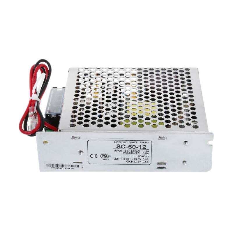 SC-60W-12V 5A Schaltnetzteil Mit UPS Monitor AC Batterie Ladegerät