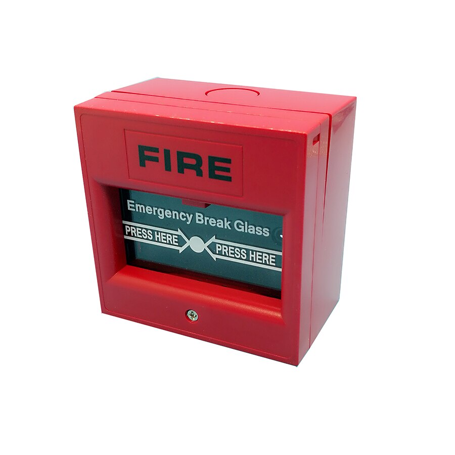 Glass Break Alarm Button Fire Alarm Emergency Door Release Switches Exit Release Switch: Red