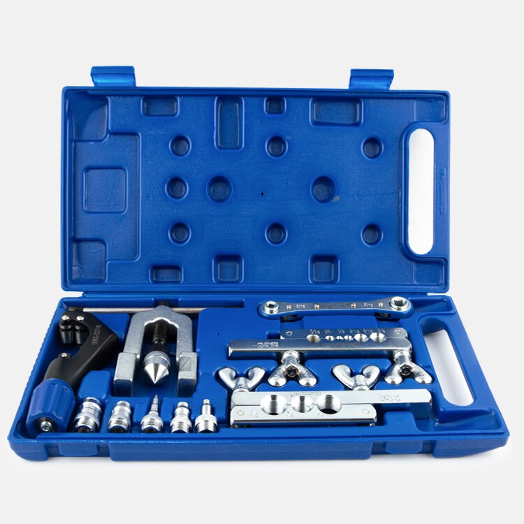 iGeelee 45 Degree Flaring And Swaging Tool Kit For Refrigeration Soft Copper Tube CT-278