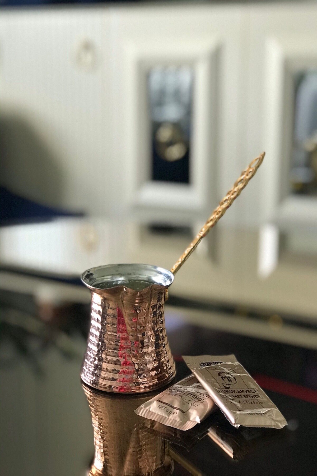 handgefertigt Kupfer Türkischen Kaffee Topf 4 Tasse Kapazität Edelstahl Jahrgang Türkischen Kaffee Hersteller Getränk Kaffee Maschine Für Kaffee Topf