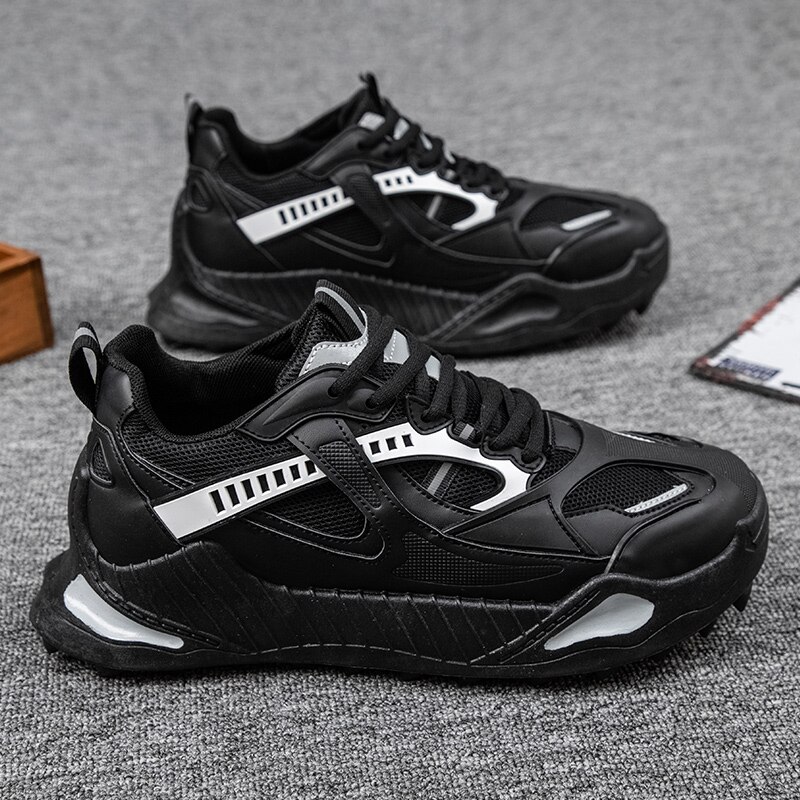 Mannen Golf Schoenen Sport Comfortabele Mannelijke Lopen Platte Schoenen Zwart Wit Outdoor Man Golf Athletic Footwear Trainer Lente Herfst