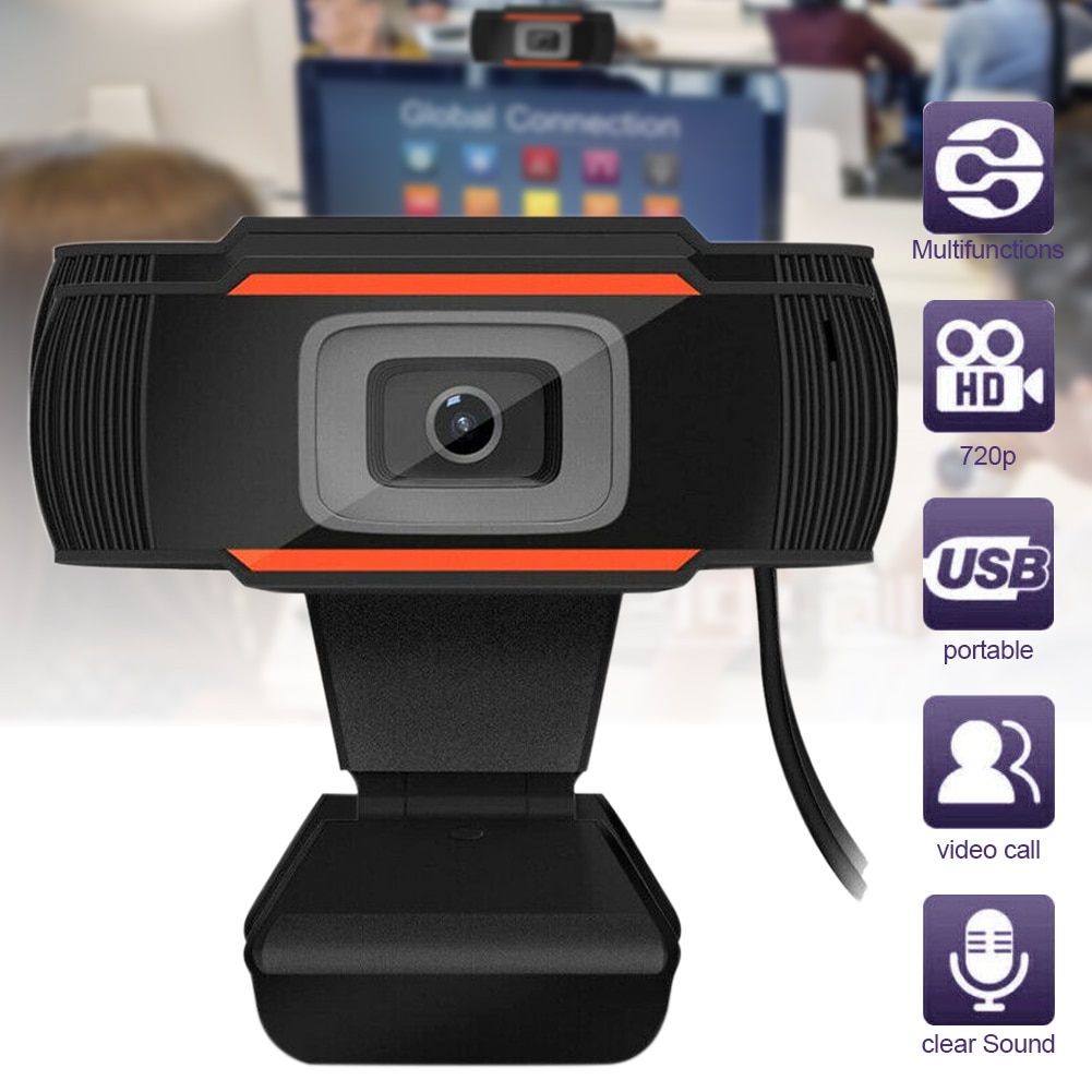 720P High Definition Webcam Autofocus Web Camera Cam Met Microfoon Voor Pc Laptop Desktop Computer: Default Title