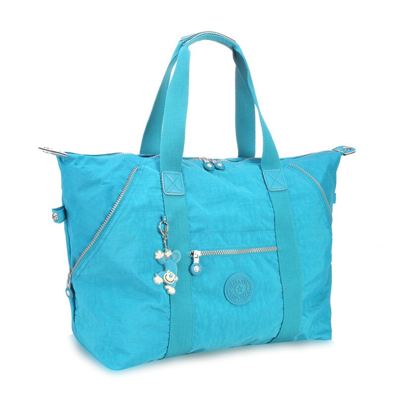 TEGAOTE femmes Top-poignée Sac à bandoulière de luxe sacs à main Nylon plage décontracté fourre-tout Femme Sac à main Sac Femme Bolsa Feminia: Bleu ciel