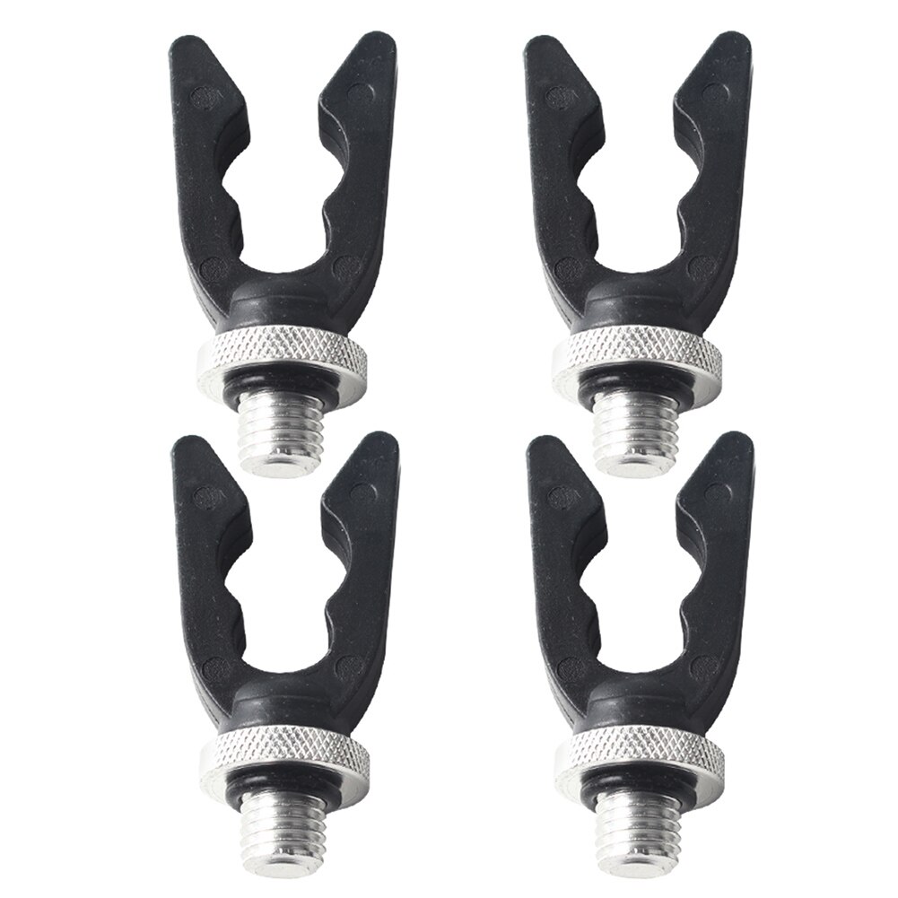 4Pcs Fishing Support Stand Bracket Head Angle Fishing Rod Butt Grip Rest Head Gripper Stand Support Accessories: Default Title