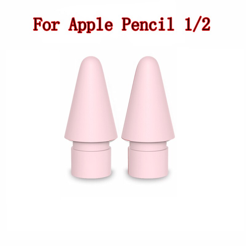 Per Apple Pencil Tip punta di ricambio di ricambio per Apple Pencil 1a 2a generazione di stilo per Apple pencil nib peilinc pencil Tip: 2 pink pencil tip