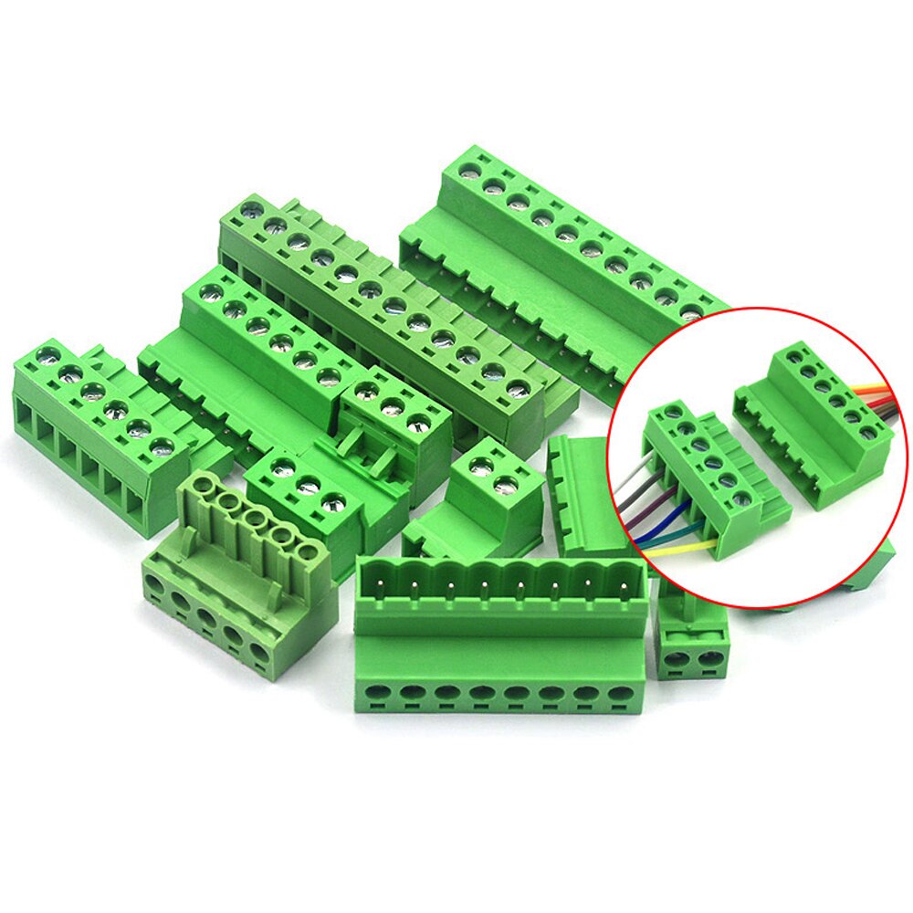 2Sets 5.08MM Pluggable Terminal Blocks Connector K... – Grandado