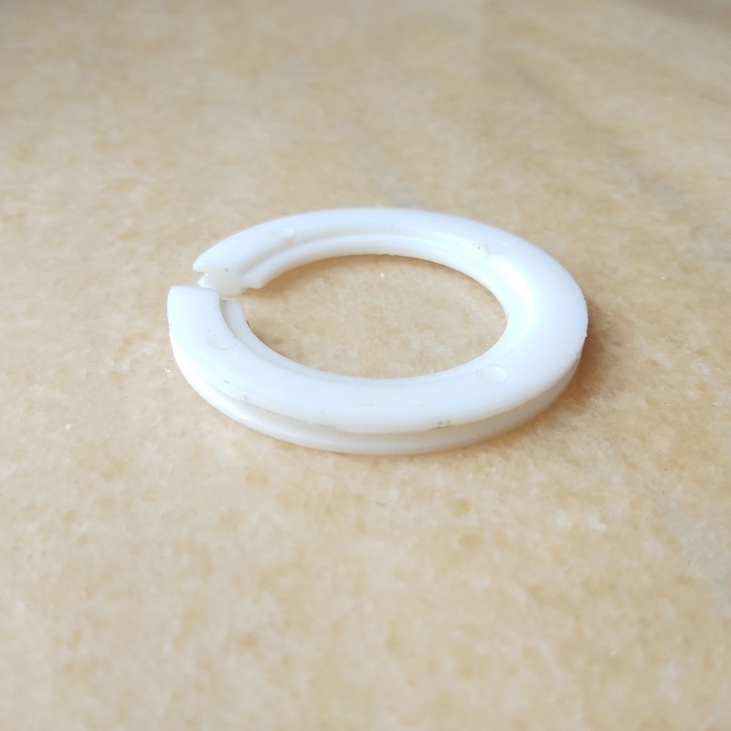 10 teile/los E27 Zu E14 Lampenschirm Lampe Licht Schattierungen Buchse Reduziert Ring Adapter Unterlegscheibe Weiße Lampe Schatten fassung Zubehör