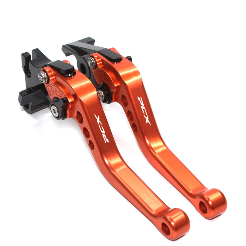 Motorcycle Brake Clutch Levers handle bar Handbrak FOR PCX125 PCX150 PCX 125 150: Brown