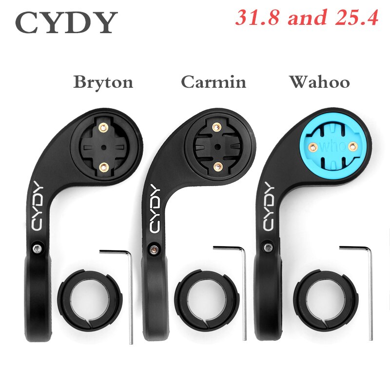 CYDY Garmin-soporte para ordenador de bicicleta, Edge 25, 130, 200, 520, 820, 1000, Bryton Rider 320, 420, 530, 860, Wahoo, ciclismo de montaña