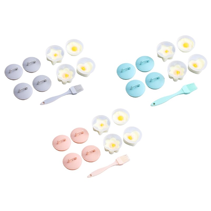 Siliconen Ei Beten Mallen Compatibel Met Instant Potten Accessoires Herbruikbare Babyvoeding Opslag Container Lade Ei Stroper