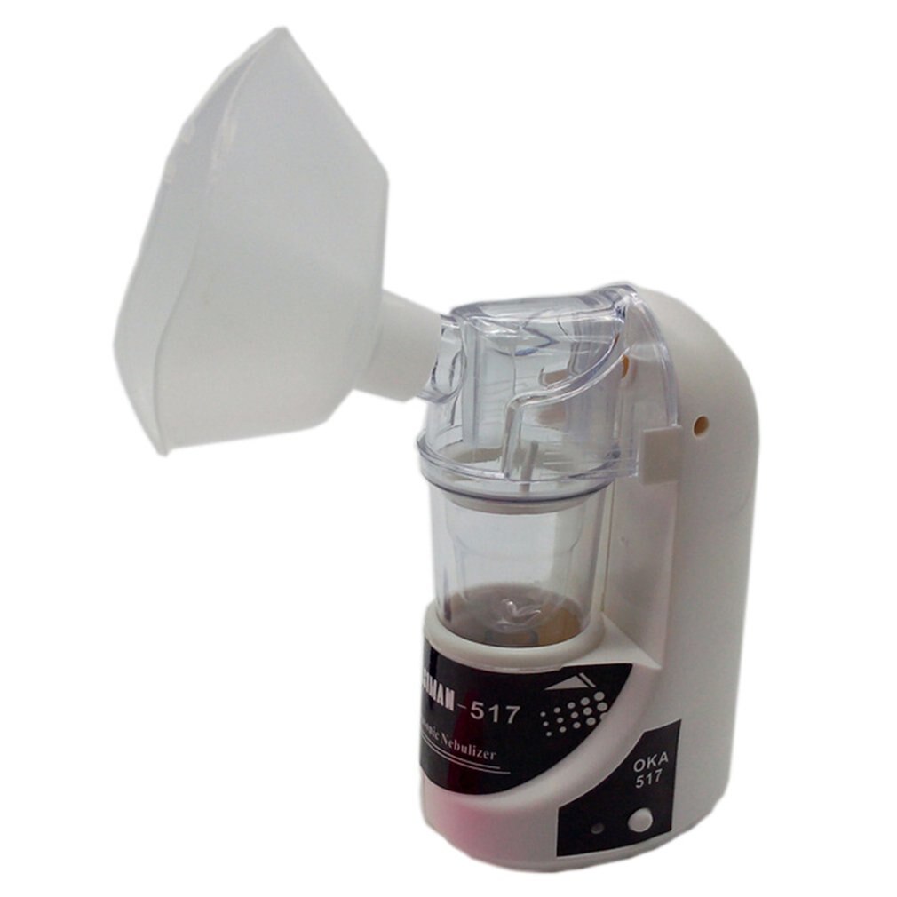 Handheld Portable Atomizer Mute Atomizer Mini Humidifier Ultrasonic Atomizer for Children Adults Household: Black EU