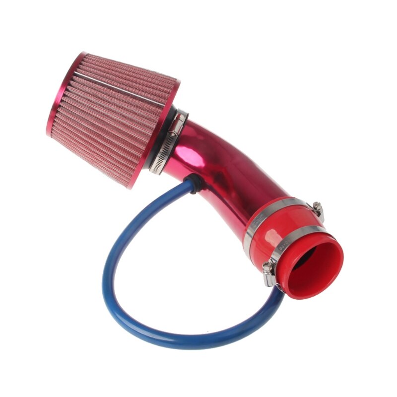 Vehicle Air Intake Chrome Open Top Cone Air Filter Breather 3" Inlet Car Mechanical Supercharger Car Air Intake Piping Fittings