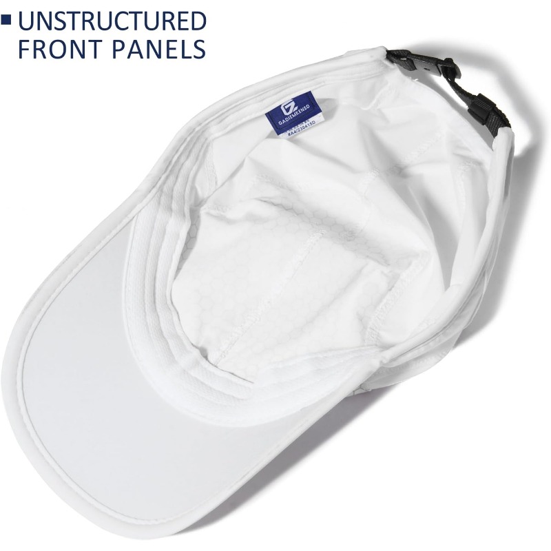 GADIEMKENSD Stretch Running Hat with Soft Brim, Quick Dry, Unstructured, Unisex-Adult