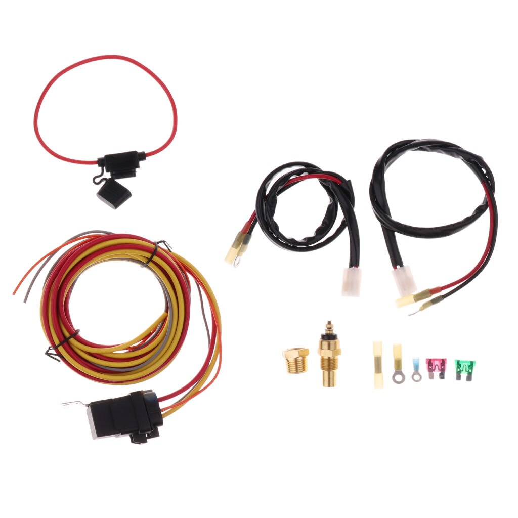 Brand Durable Electric Cooling Fan Wiring Install Kit 50AMP Relay