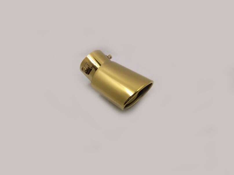 Car muffler exterior end pipe dedicate exhaust tip tail outlet ornament vent 1pcs For Peugeot: A0090Ga63
