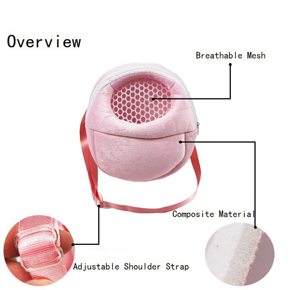 Draagbare Kleine Dieren Carrier Warm Slapen Breathabletravel Opknoping Tas Rat Hamster Egel Chinchilla Ferre Huisdier Product