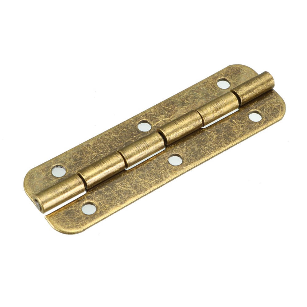 thumbnail image 2 of Pack Of 4 Small Hinges With Screws Jewellery Box Dolls House Antique Brass 18mm X 15mm~5060245894036 01c Mp 2 of 14