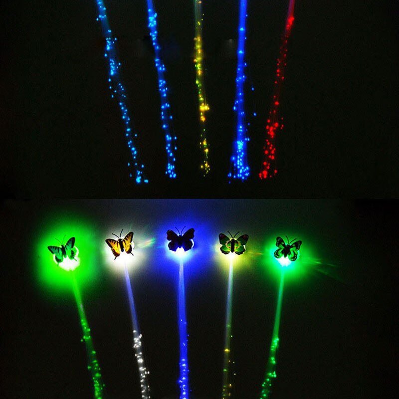 LED Hair Braid Christmas Toys Glowing Flashing Toys For Children Kids Girls Year Garland Juguetes Brinquedo Speelgoed