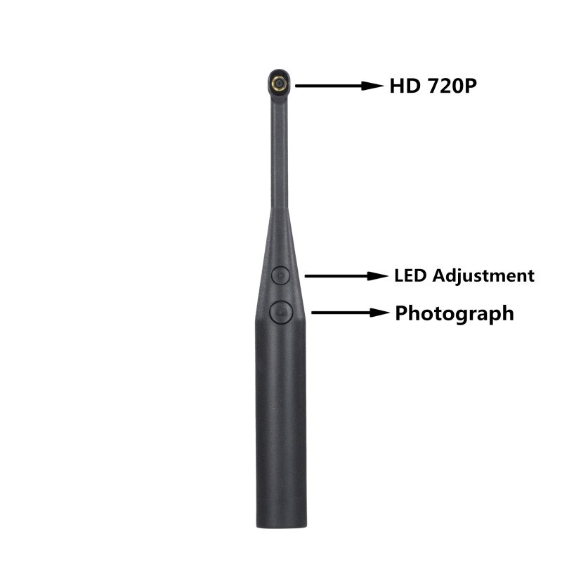 2MP 720P Intraoral Dental HD Endoscope 6 LED Endoscopio USB Inspection Oral Real-time Video Inspect Tooth Endoscopica Camera
