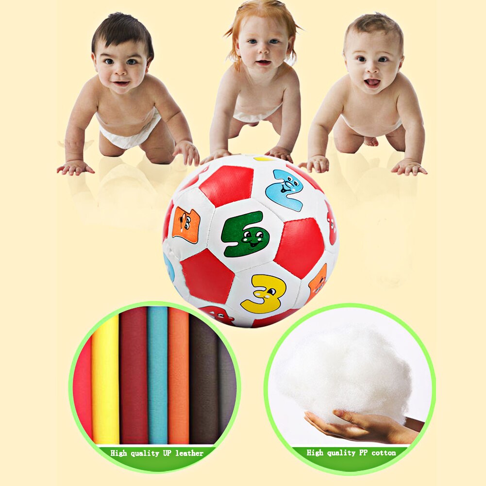 2 Stks/set 12.5Cm Voetbal Speelgoed Voor Kinderen Outdoor Fun Sport Play Toy Kleine Zachte Baby Training Voetbal Funny Kids bal Speelgoed