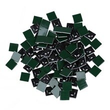 13mm x 13mm kunststof kabelbinders zelfklevend zwart 100 stuks