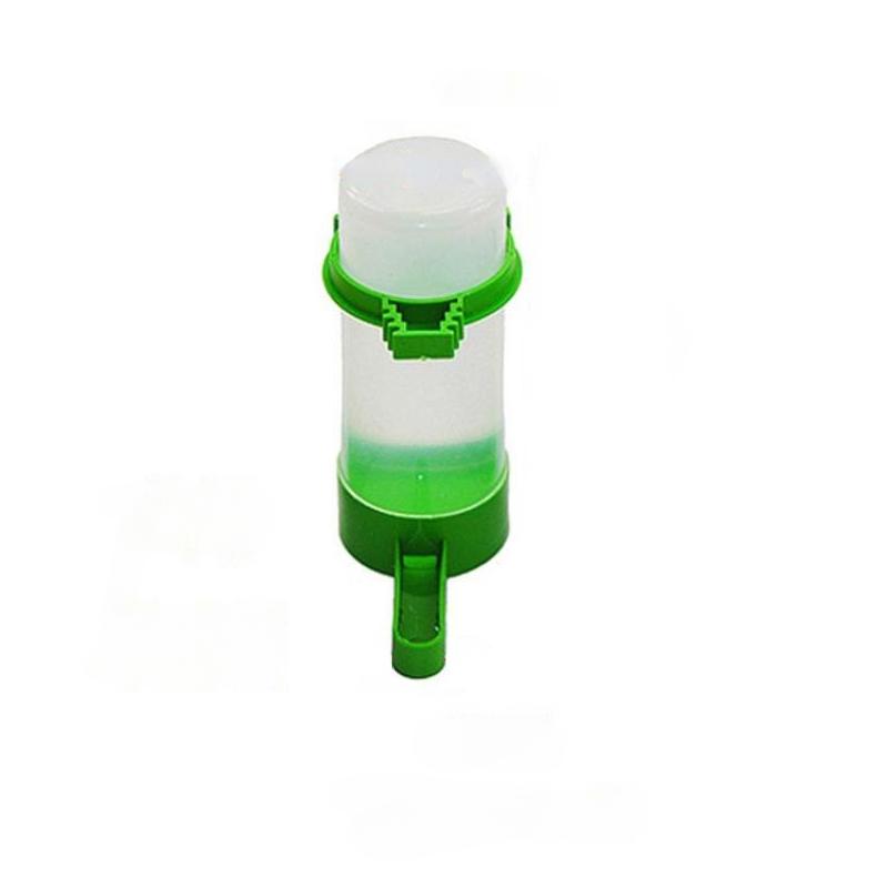 Wasserspender für Vogelkäfige, Vogeltassen, Flaschen, Spatzen, Papageien, Wellensittiche, Nymphensittiche und Turteltauben, Futterspender und Tränke: WHITE