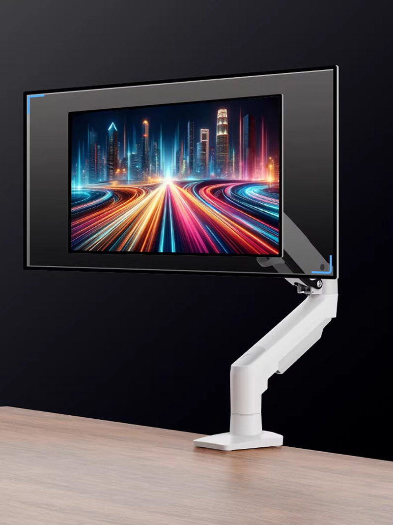 NORTH BAYOU F80 resorte de Gas 17-30 pulgadas escritorio LED LCD Monitor soporte brazo ergonómico puntal de Gas Flexi montaje carga 2 ~ 9kgs