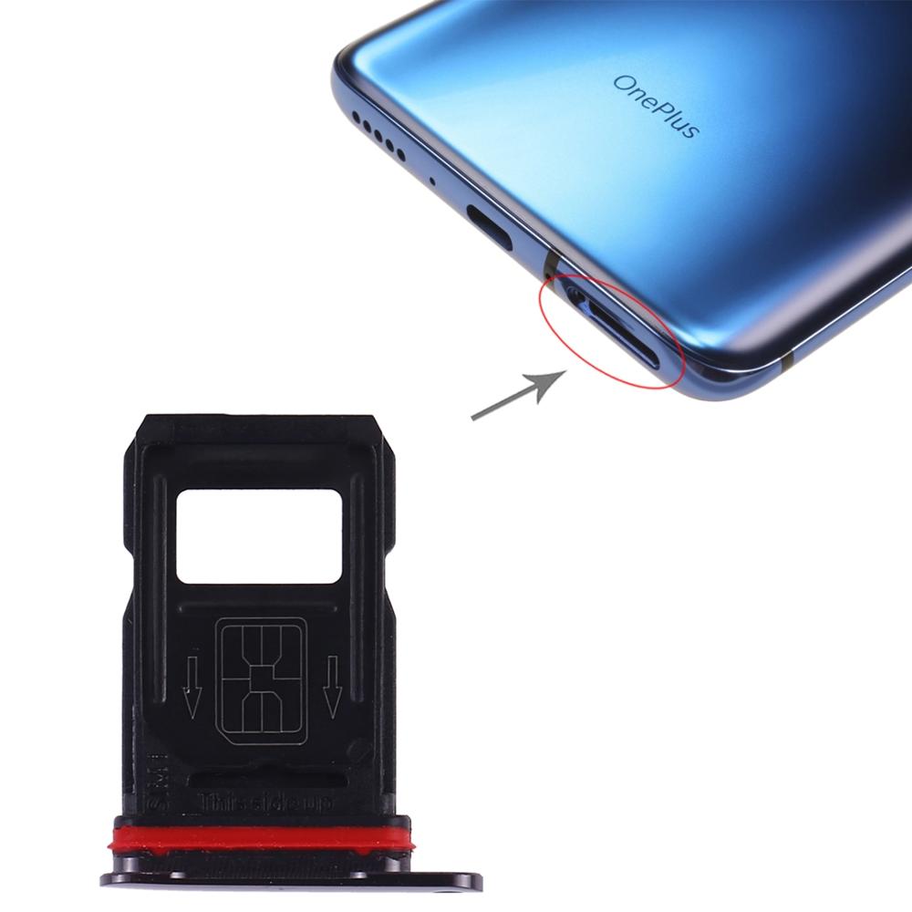 For One Plus 7 SIM Card Tray 2 Slot Sim Card Adapter for OnePlus 7 Pro 7 Smartphone: Grey for 7 pro