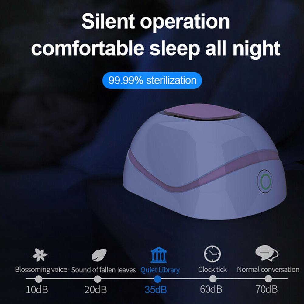 Mini Ozon Generator Deodorizer Luchtreiniger Usb Oplaadbare Koelkast Purifier Draagbare Clear Geur Ionisator Desinfecteren Sterilisator