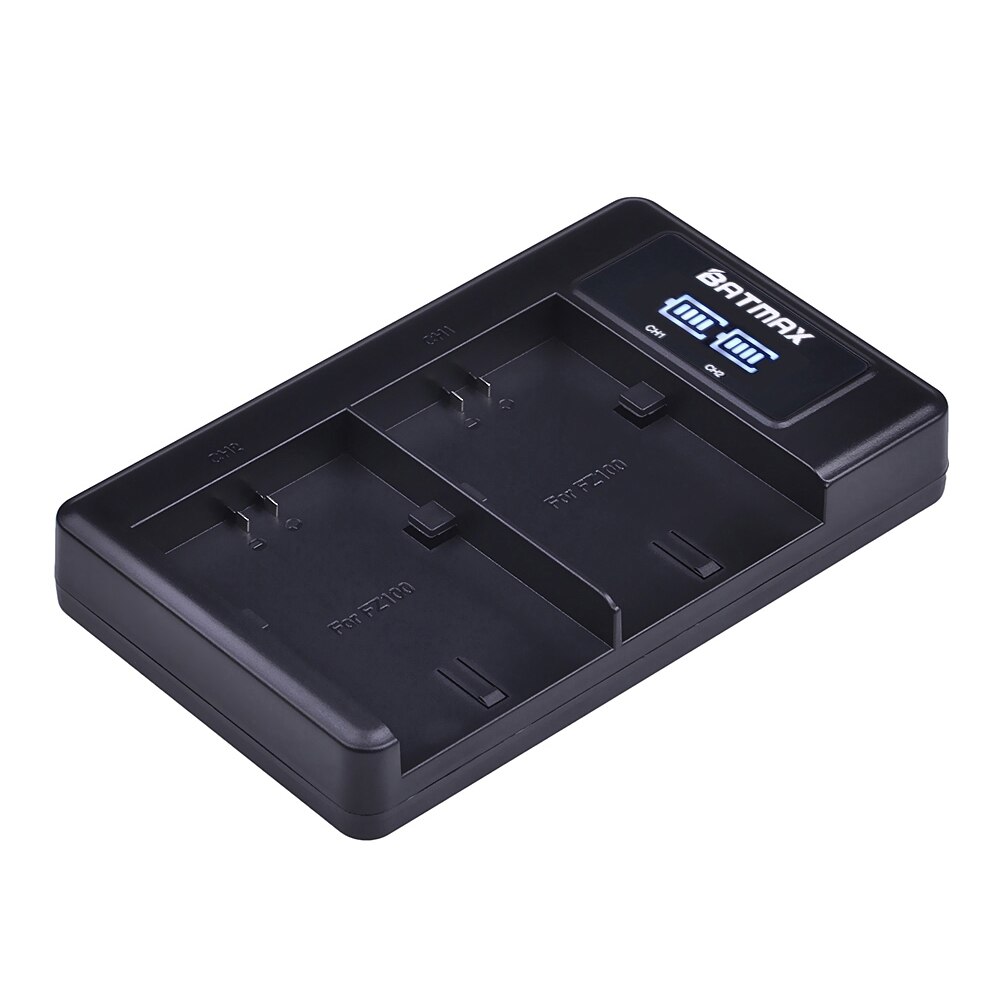 1Pc NP FZ100 LED Dual USB Battery Charger for Sony NP-FZ100, BC-QZ1 Alpha 9, A9, Alpha 9R, A9R Alpha 9S ILCE-9 A7m3 a7r3 7RM3