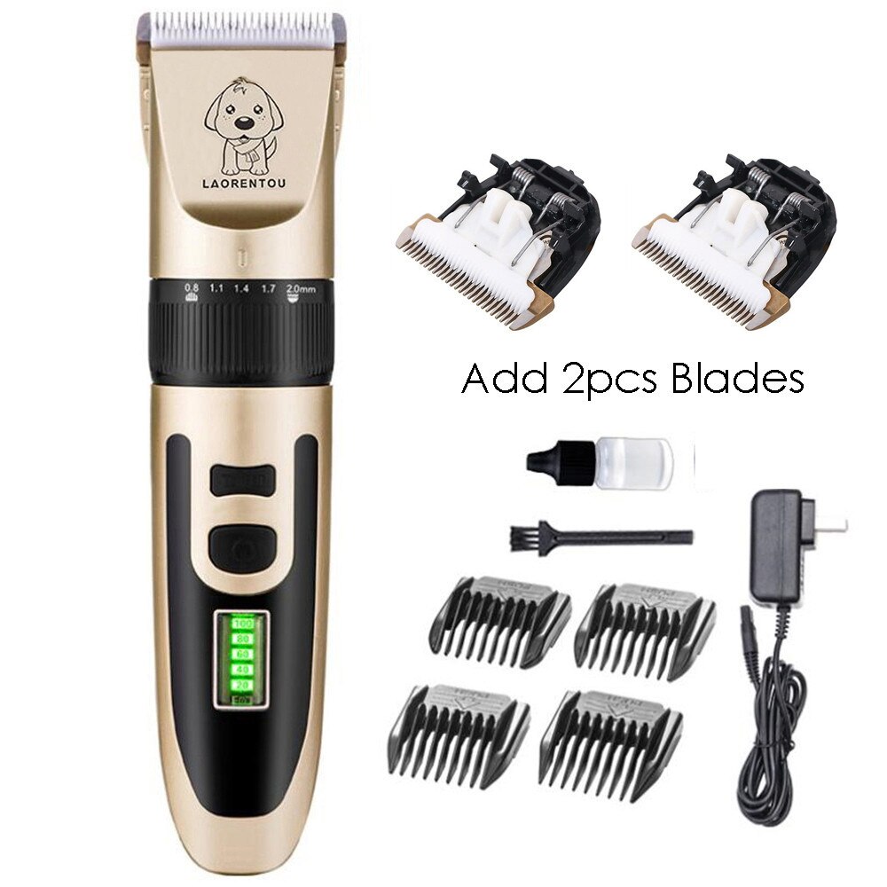 Cortadora de pelo recargable para perros y gatos, – Grandado