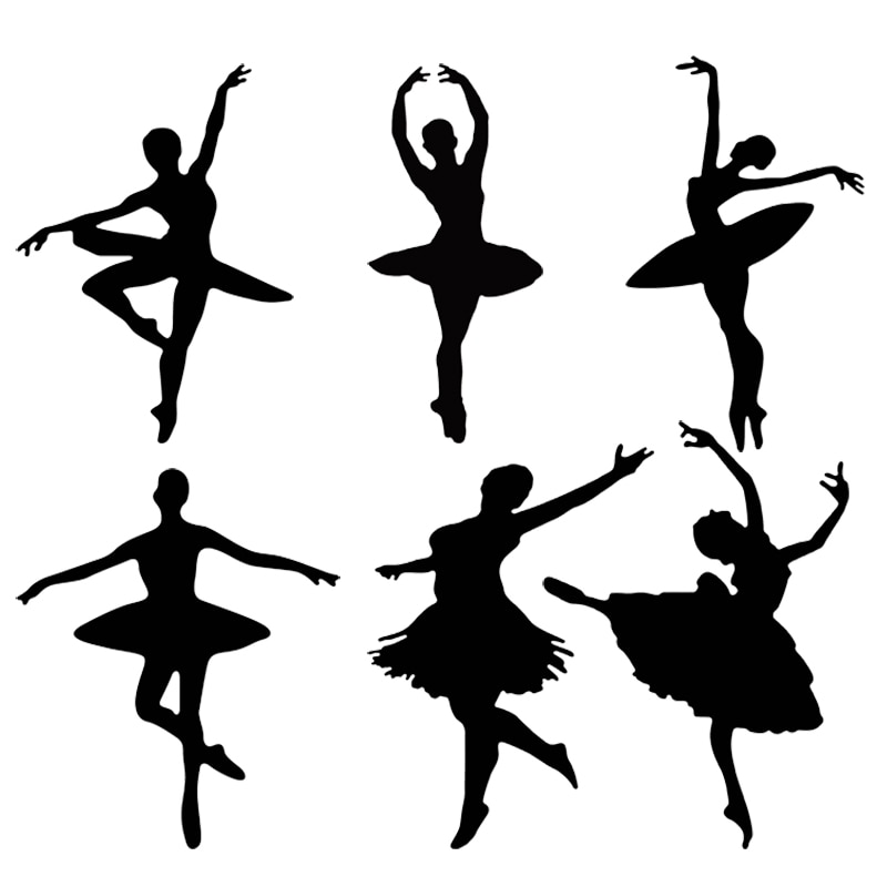 Ballet Dancer Frame Christmas Dies Girl Craft Metal Cutting Dies for DIY Scrapbooking Card Making Embossing Die Cut